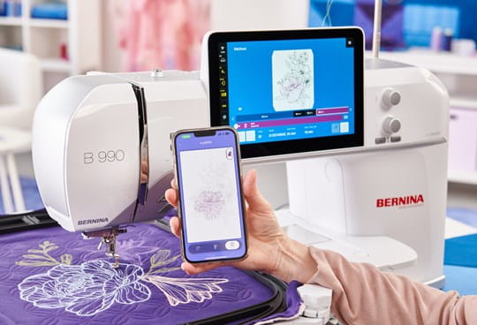 BERNINA 990: Zorg zelf voor een vleugje magie! - BERNINA